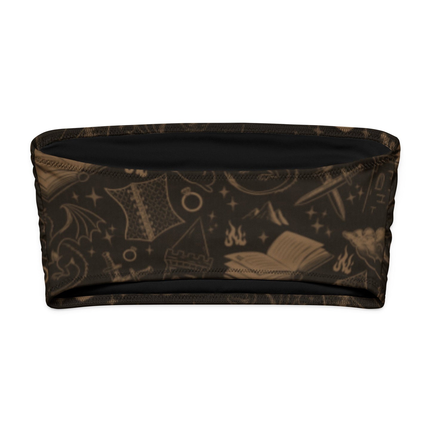 Romantasy Reader Bandeau Bikini Top - Starry Skies Austin