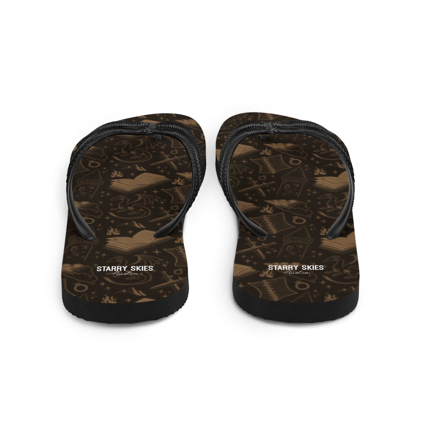 Romantasy Reader Flip - Flops - Starry Skies Austin