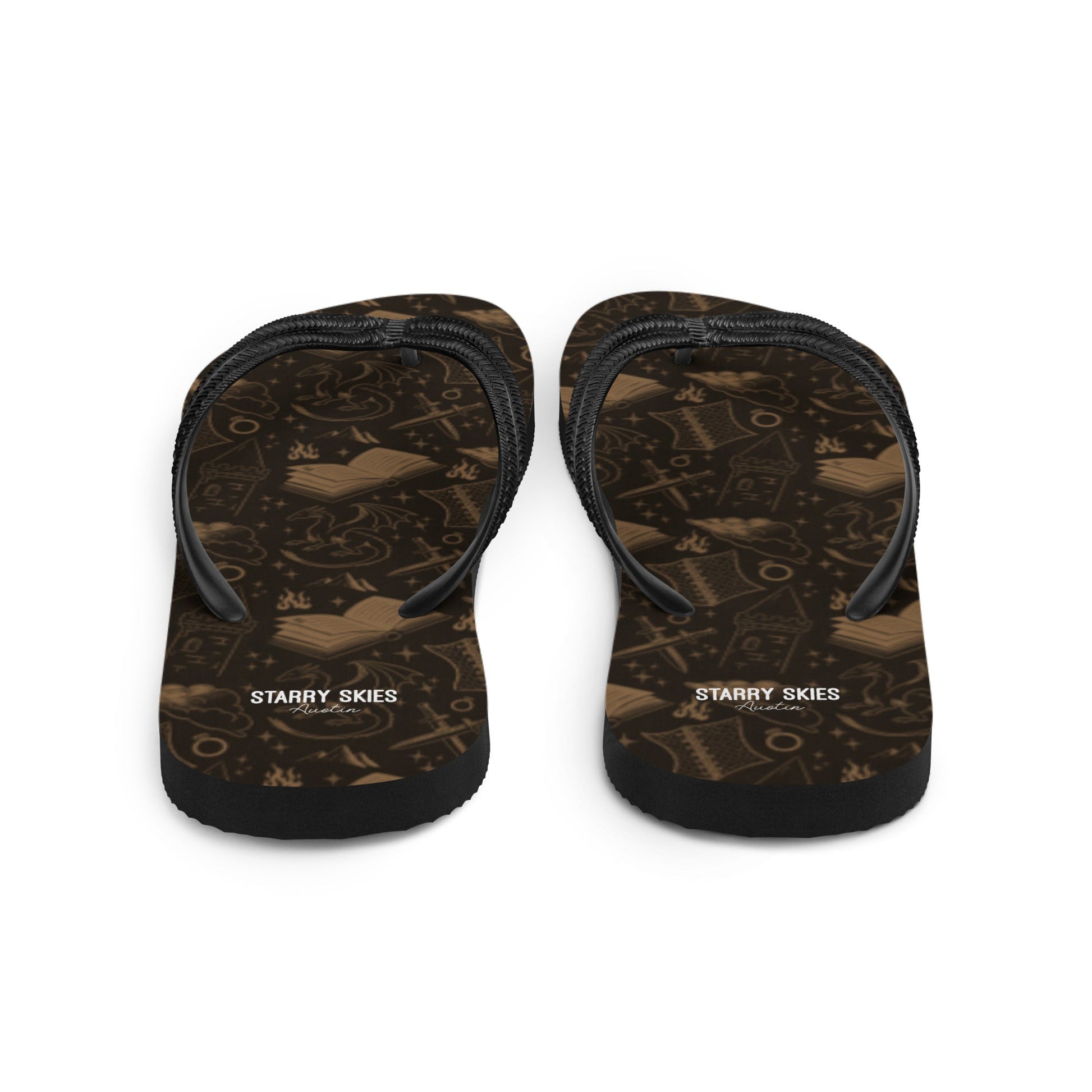 Romantasy Reader Flip - Flops - Starry Skies Austin