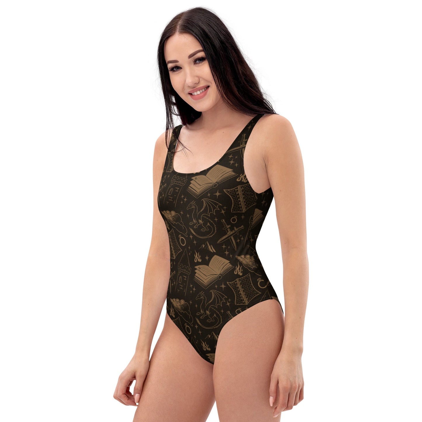 Romantasy Reader One - Piece Swimsuit - Starry Skies Austin