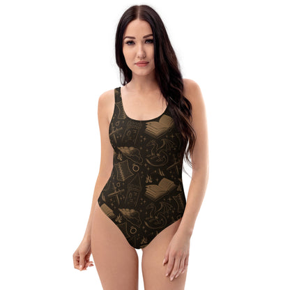 Romantasy Reader One - Piece Swimsuit - Starry Skies Austin