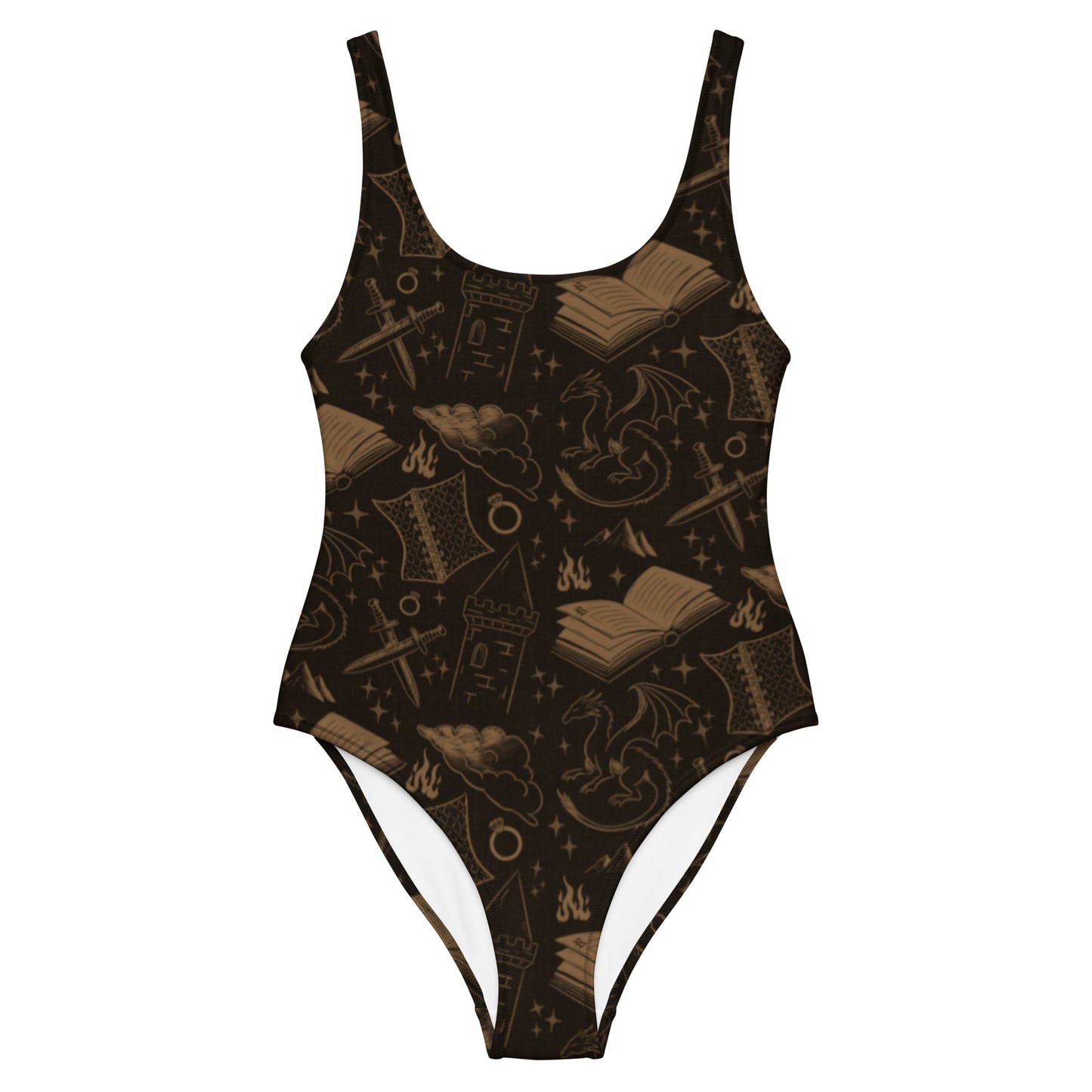 Romantasy Reader One - Piece Swimsuit - Starry Skies Austin