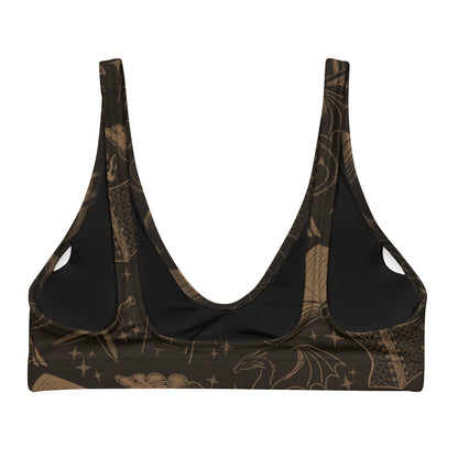 Romantasy Reader Padded Bikini Top - Starry Skies Austin