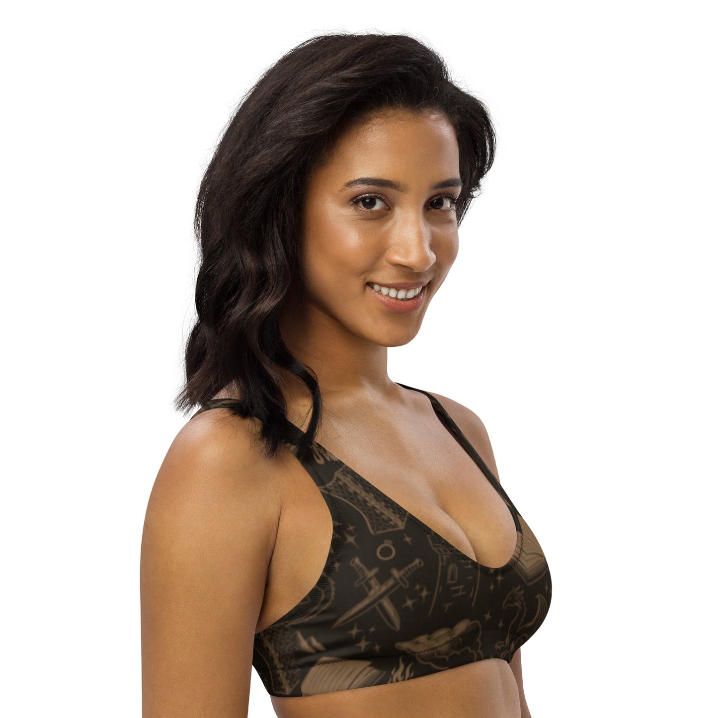 Romantasy Reader Padded Bikini Top - Starry Skies Austin