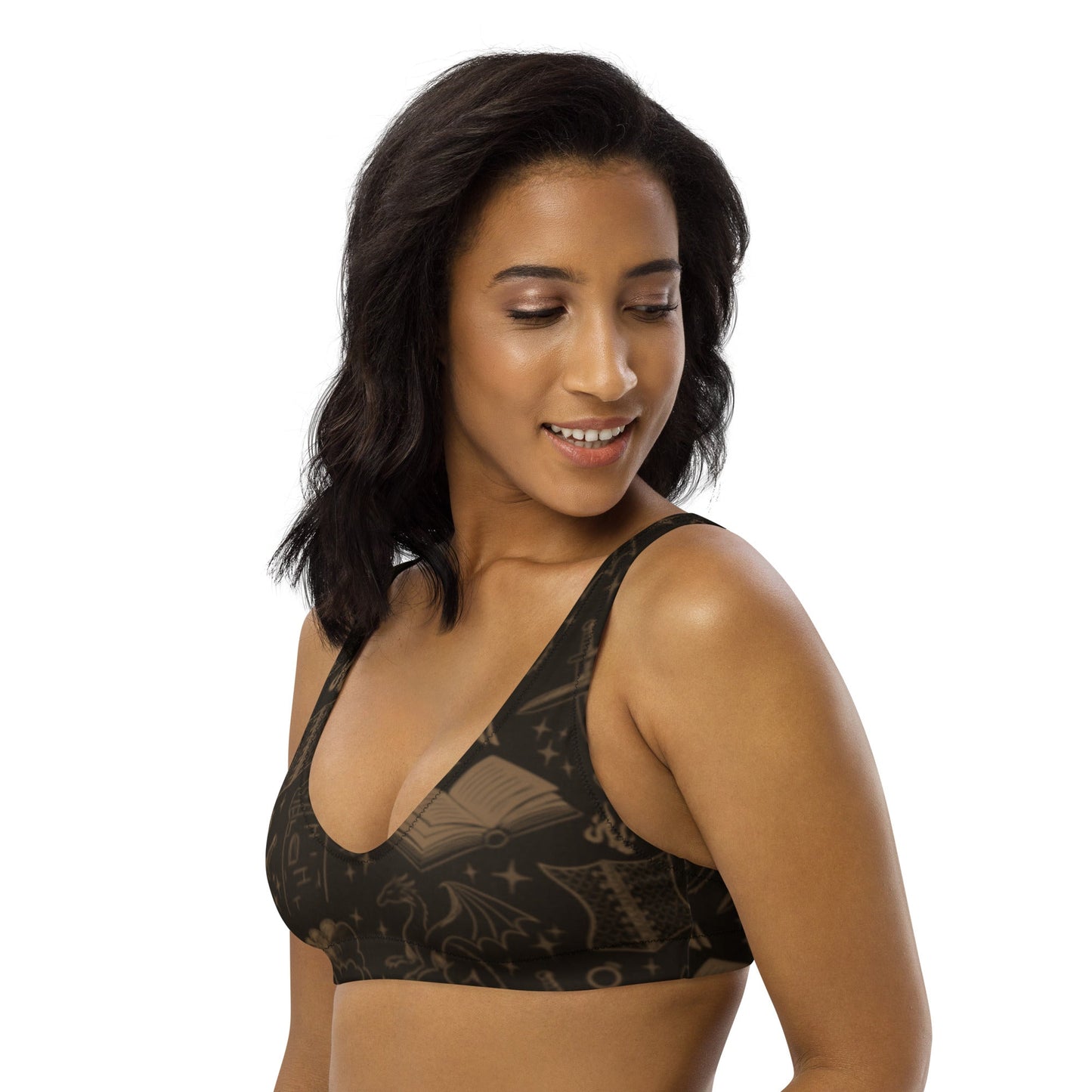 Romantasy Reader Padded Bikini Top - Starry Skies Austin