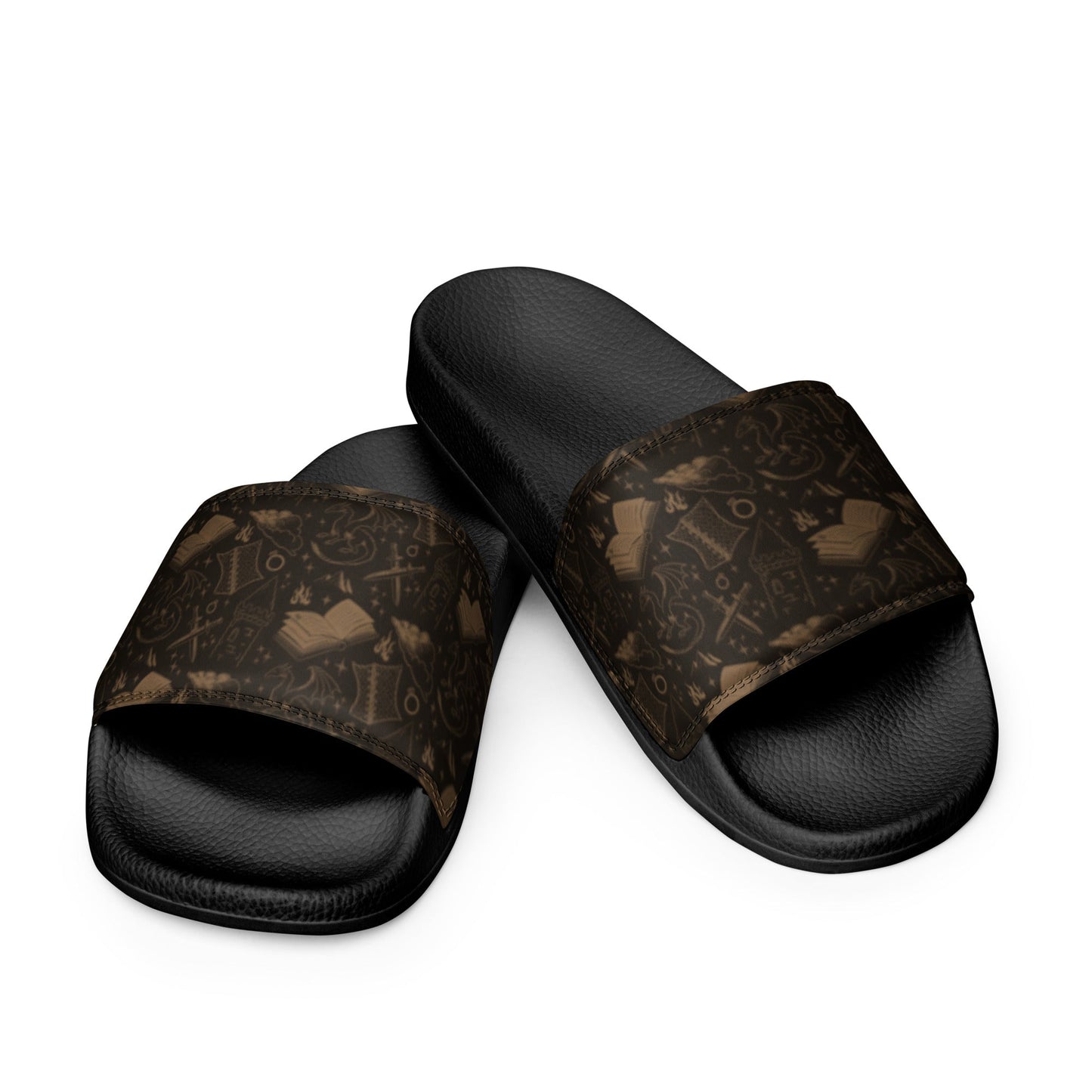 Romantasy Reader Slide Sandals - Starry Skies Austin