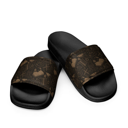 Romantasy Reader Slide Sandals - Starry Skies Austin