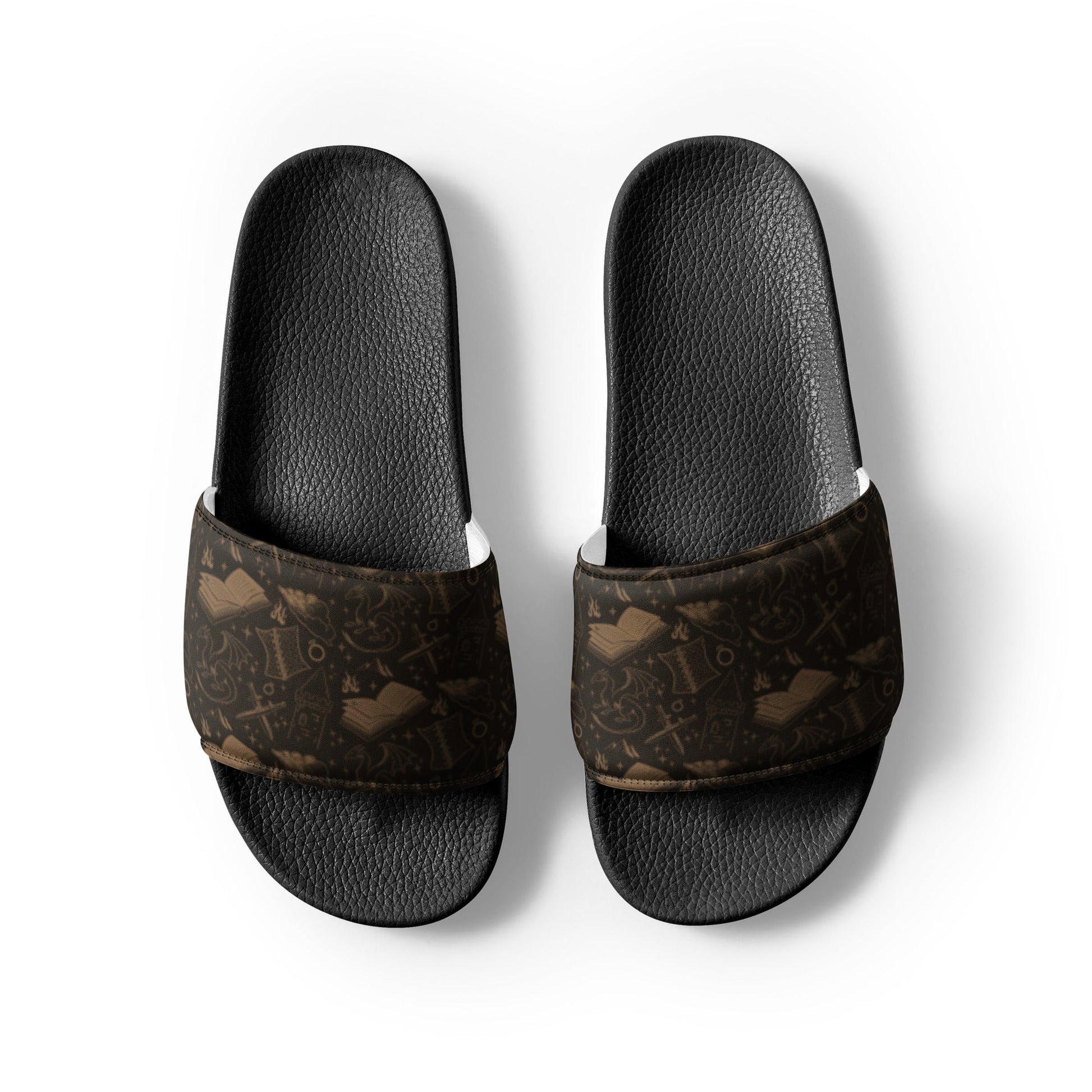 Romantasy Reader Slide Sandals - Starry Skies Austin