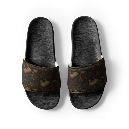 Romantasy Reader Slide Sandals - Starry Skies Austin