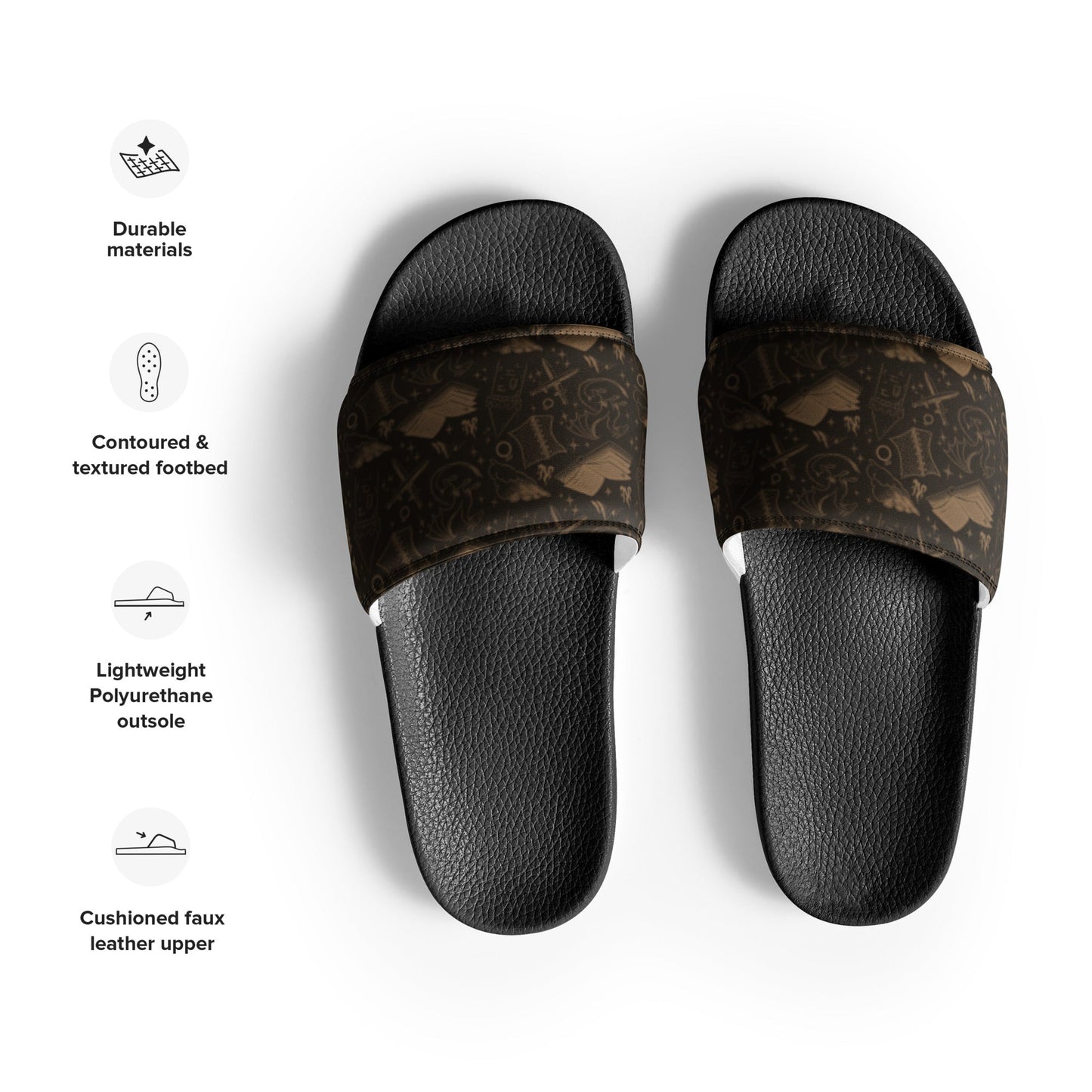 Romantasy Reader Slide Sandals - Starry Skies Austin