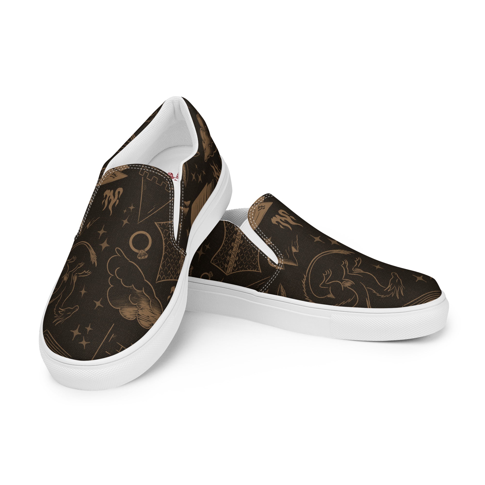 Romantasy slip - on canvas shoes - Starry Skies Austin