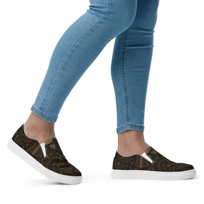Romantasy slip - on canvas shoes - Starry Skies Austin