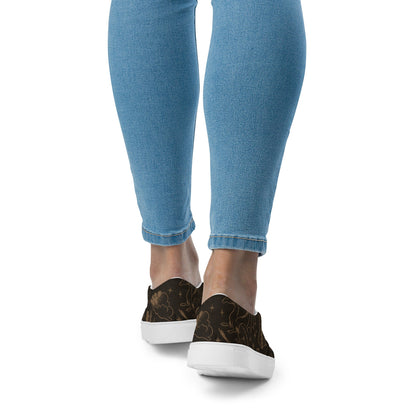 Romantasy slip - on canvas shoes - Starry Skies Austin