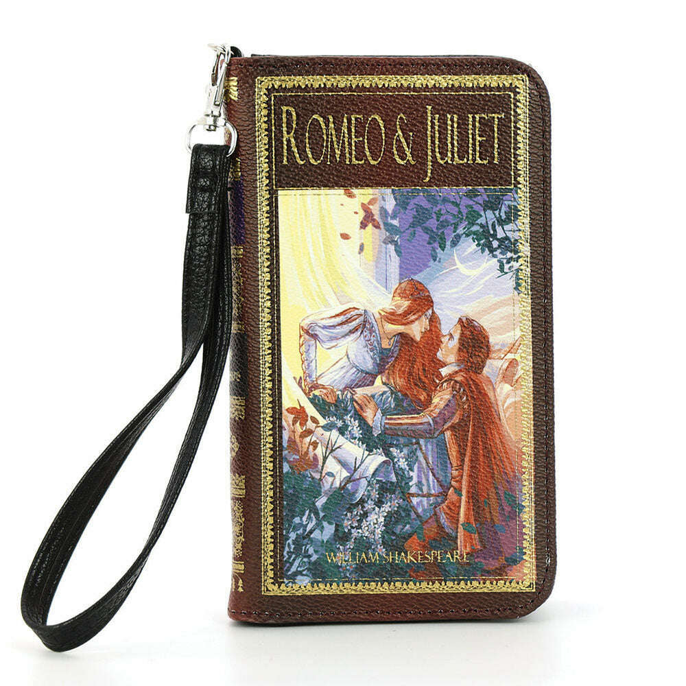 Romeo And Juliet Book Wallet Wristlet - Starry Skies Austin