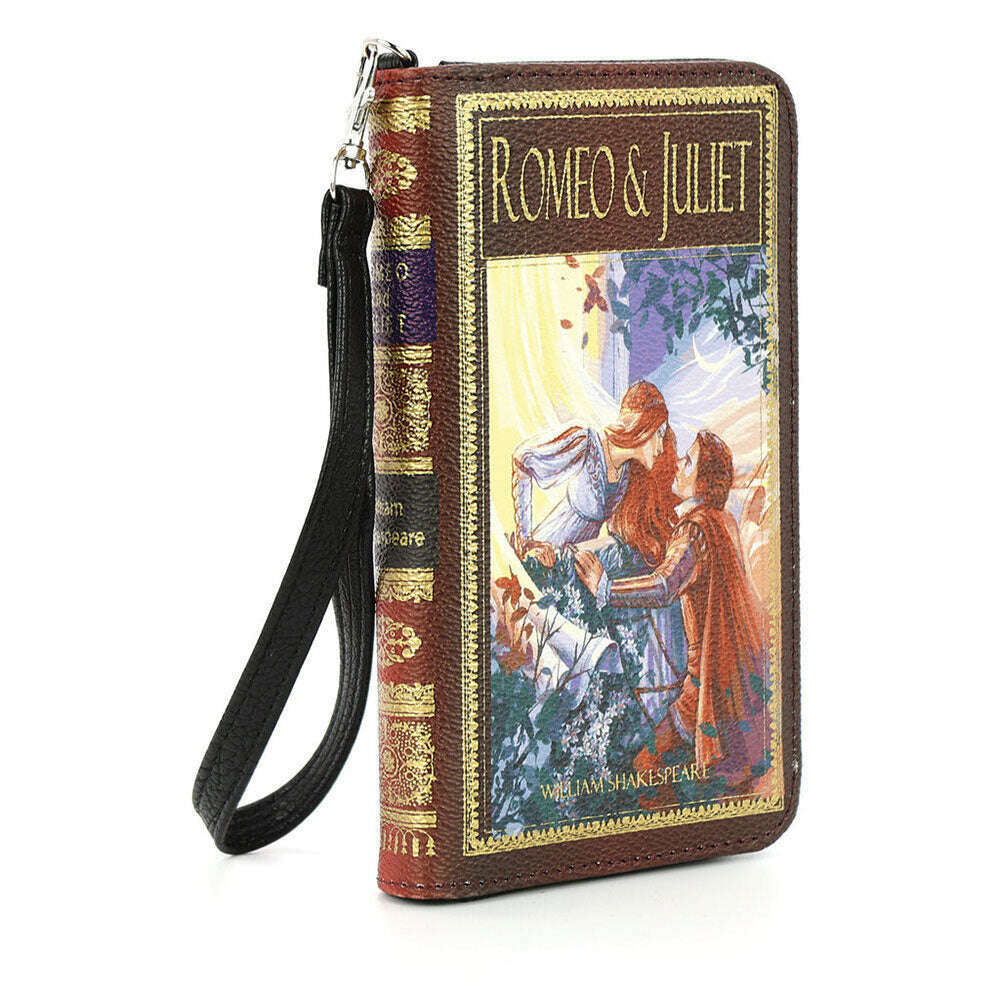 Romeo And Juliet Book Wallet Wristlet - Starry Skies Austin