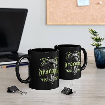 Ryder Draconis Basalisk Black Mug | Zodiac Academy Inspired - Starry Skies Austin
