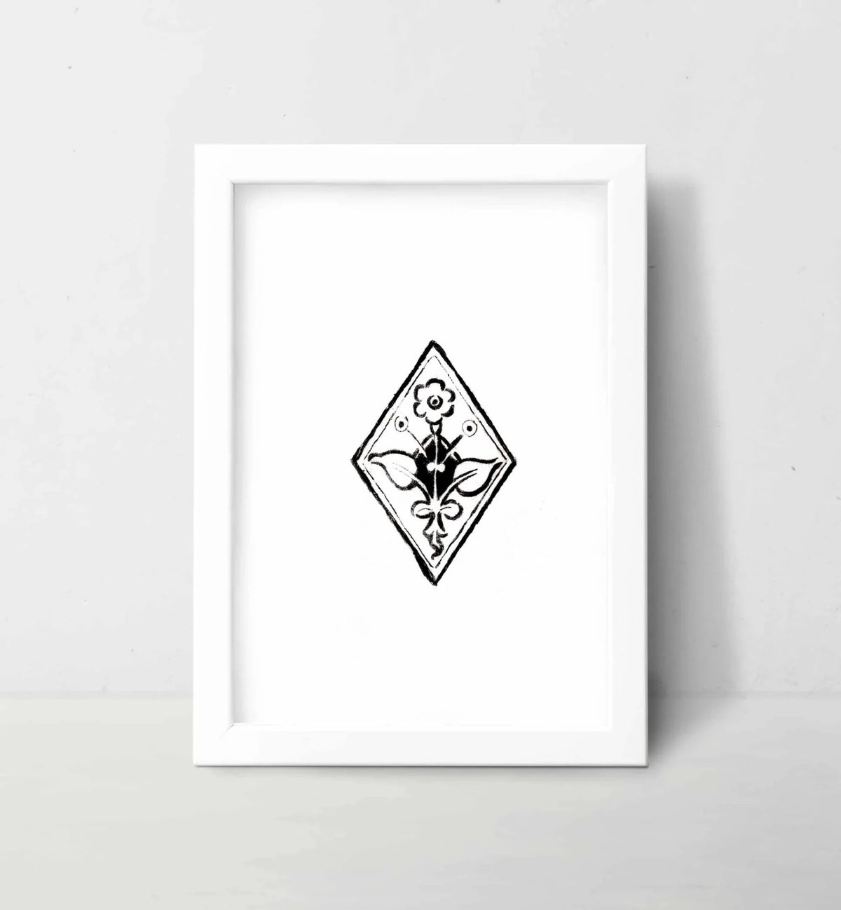 Sacred Architecture Botanical Print - Medieval Celtic Flower Art - Starry Skies Austin