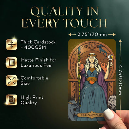 Sacred Witch Tarot Deck Set - Starry Skies Austin
