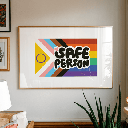 Safe Person Unframed Art Print - Starry Skies Austin