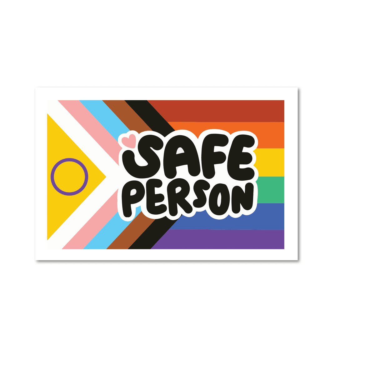 Safe Person Vinyl Sticker - Starry Skies Austin