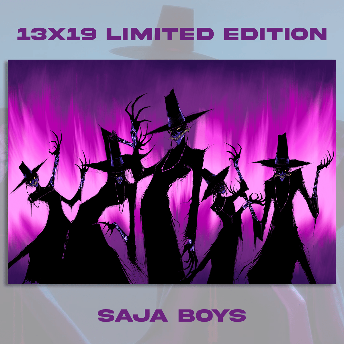 Saja Boys Limited Edition Print - Starry Skies Austin