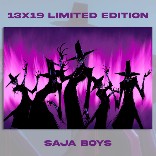 Saja Boys Limited Edition Print - Starry Skies Austin