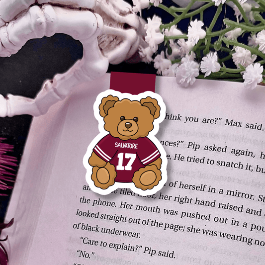 Salvatore Bear Magnetic Bookmark - Starry Skies Austin