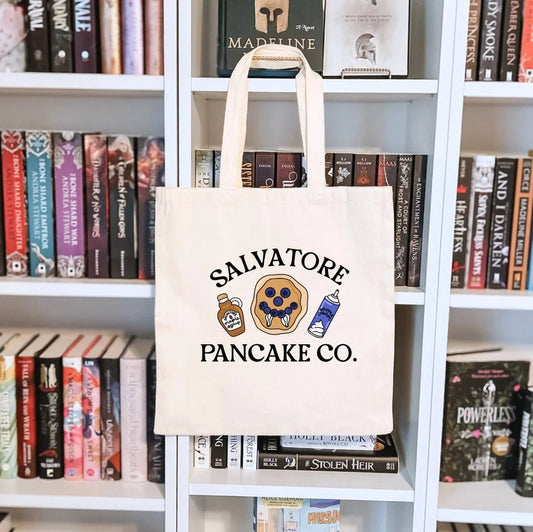 Salvatore Pancake Co Sublimated Canvas Tote Bag - Starry Skies Austin