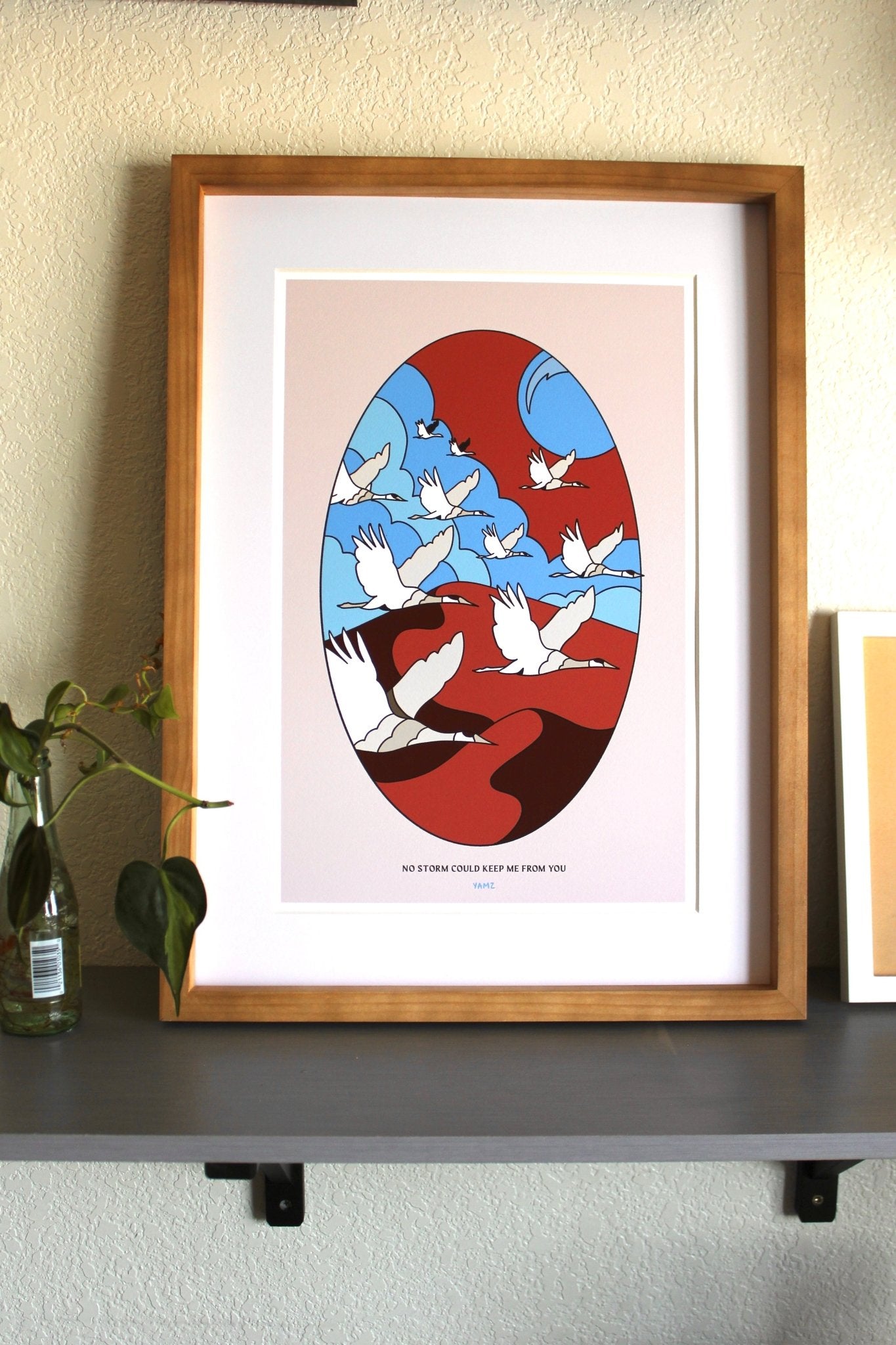 Sandhill Crane Migration - Limited Edition Art Print - Starry Skies Austin