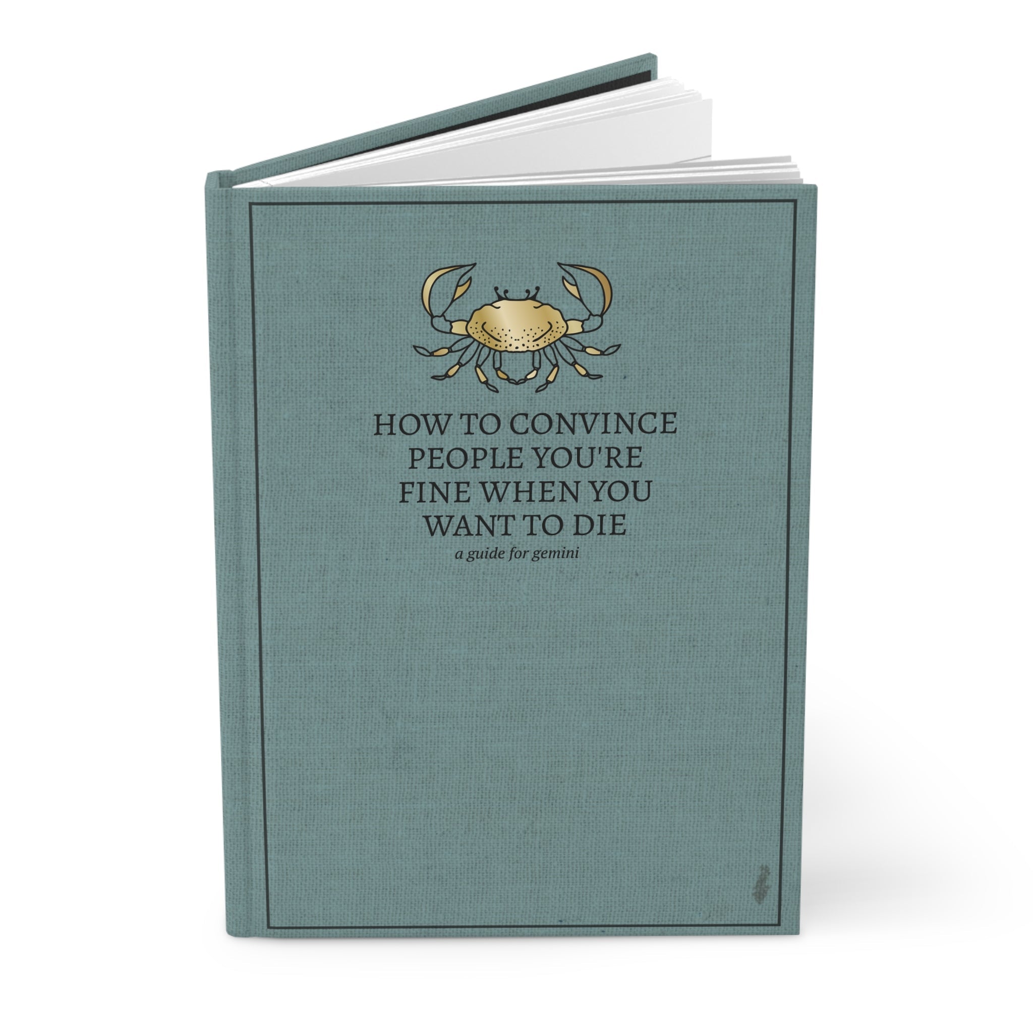 Sarcastic Astrology Journal for Cancer - Starry Skies Austin