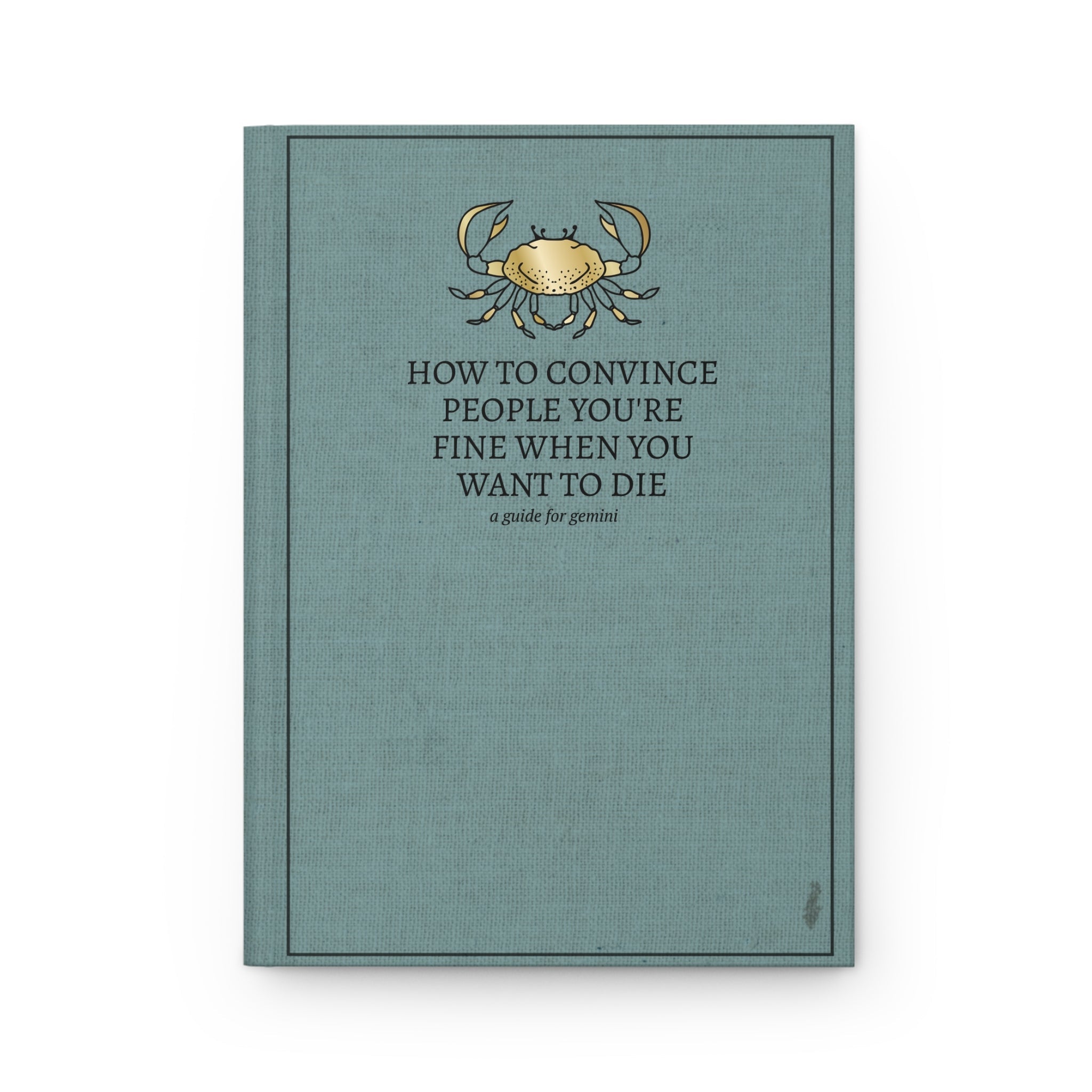 Sarcastic Astrology Journal for Cancer - Starry Skies Austin