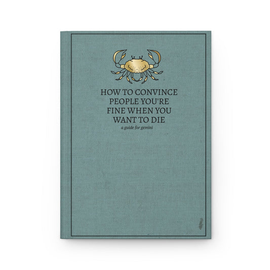 Sarcastic Astrology Journal for Cancer - Starry Skies Austin