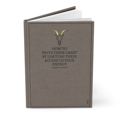 Sarcastic Astrology Journal for Capricorn - Starry Skies Austin