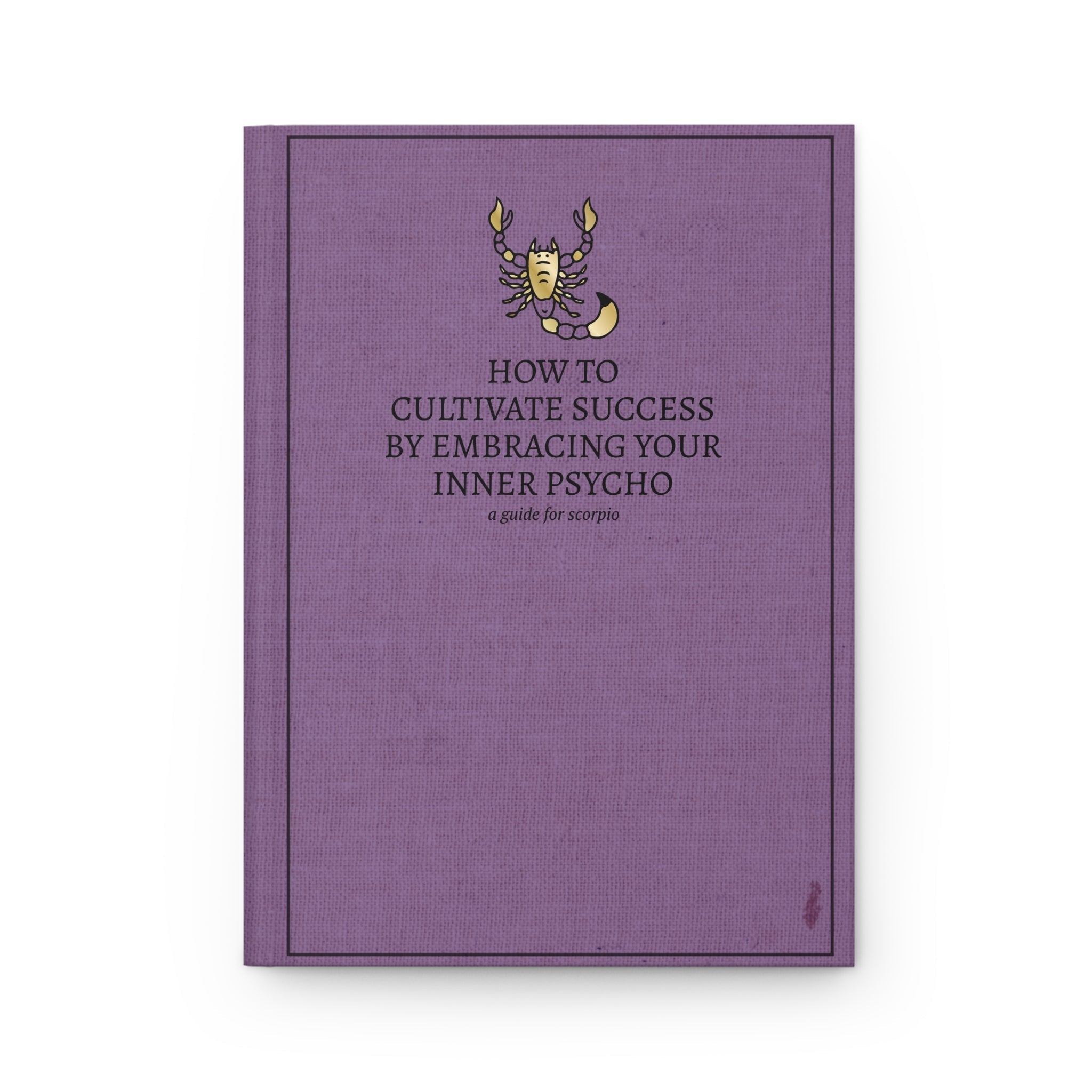 Sarcastic Astrology Journal for Scorpio - Starry Skies Austin