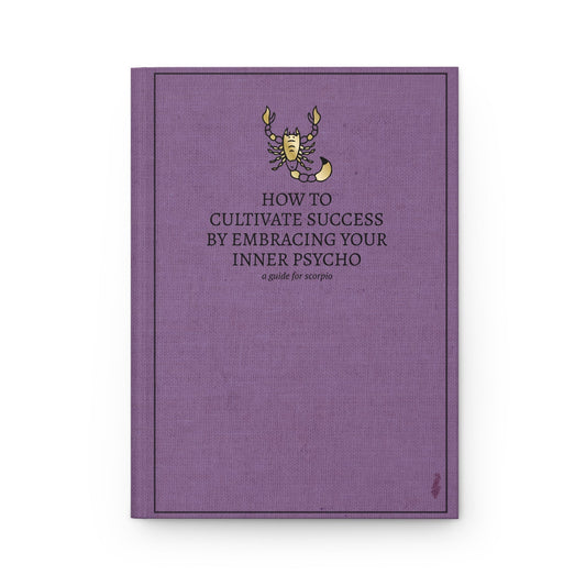 Sarcastic Astrology Journal for Scorpio - Starry Skies Austin