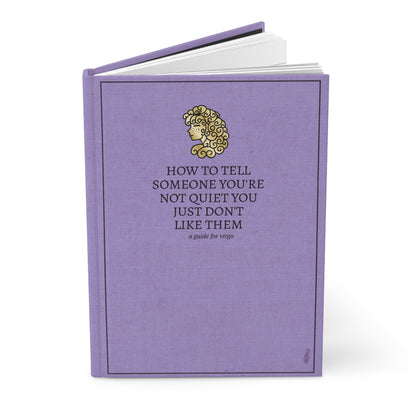 Sarcastic Astrology Journal for Virgo - Starry Skies Austin
