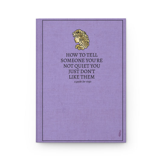 Sarcastic Astrology Journal for Virgo - Starry Skies Austin