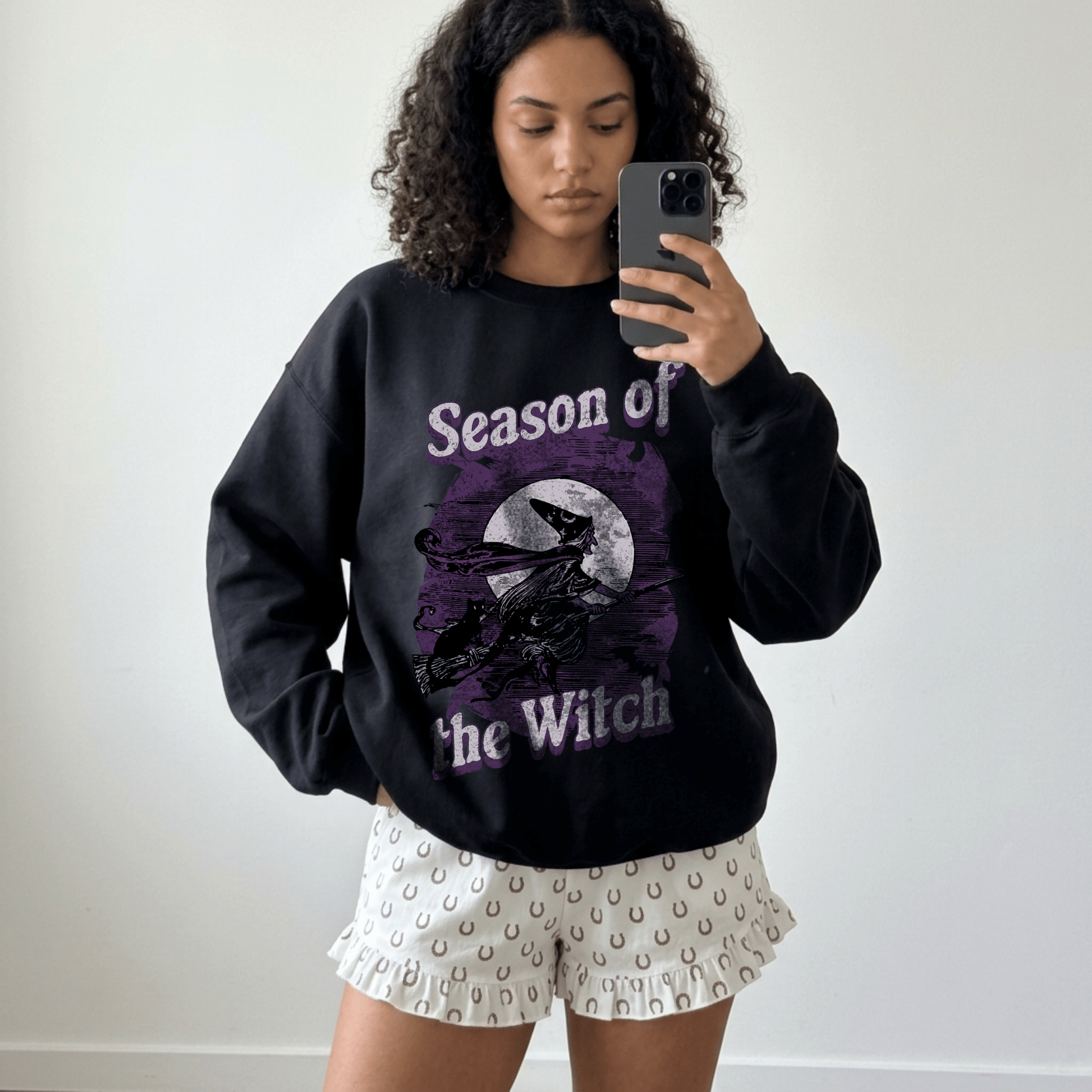 Season of the Witch Sweatshirt - Starry Skies Austin