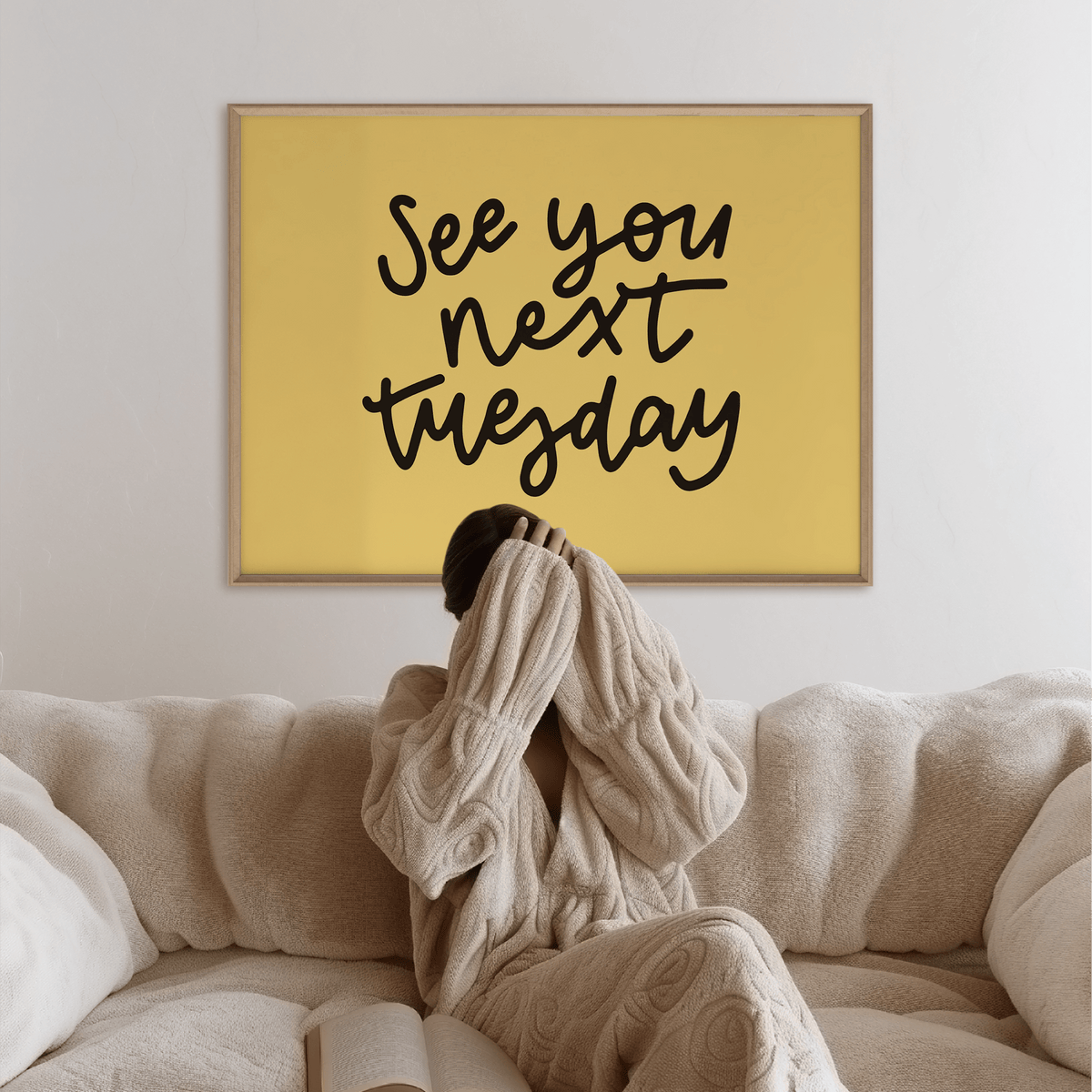 See You Next Tuesday Unframed Art Print - Starry Skies Austin