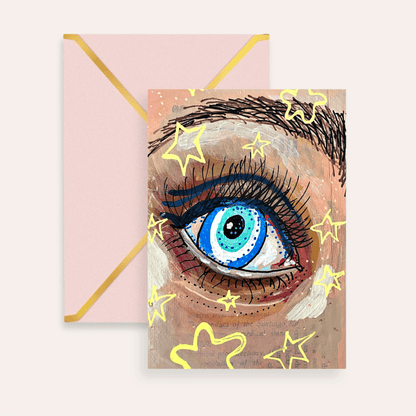 Seeing Stars Fine Art Greeting Card - Starry Skies Austin