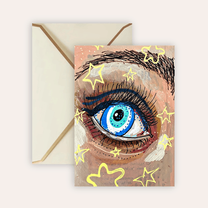 Seeing Stars Fine Art Greeting Card - Starry Skies Austin