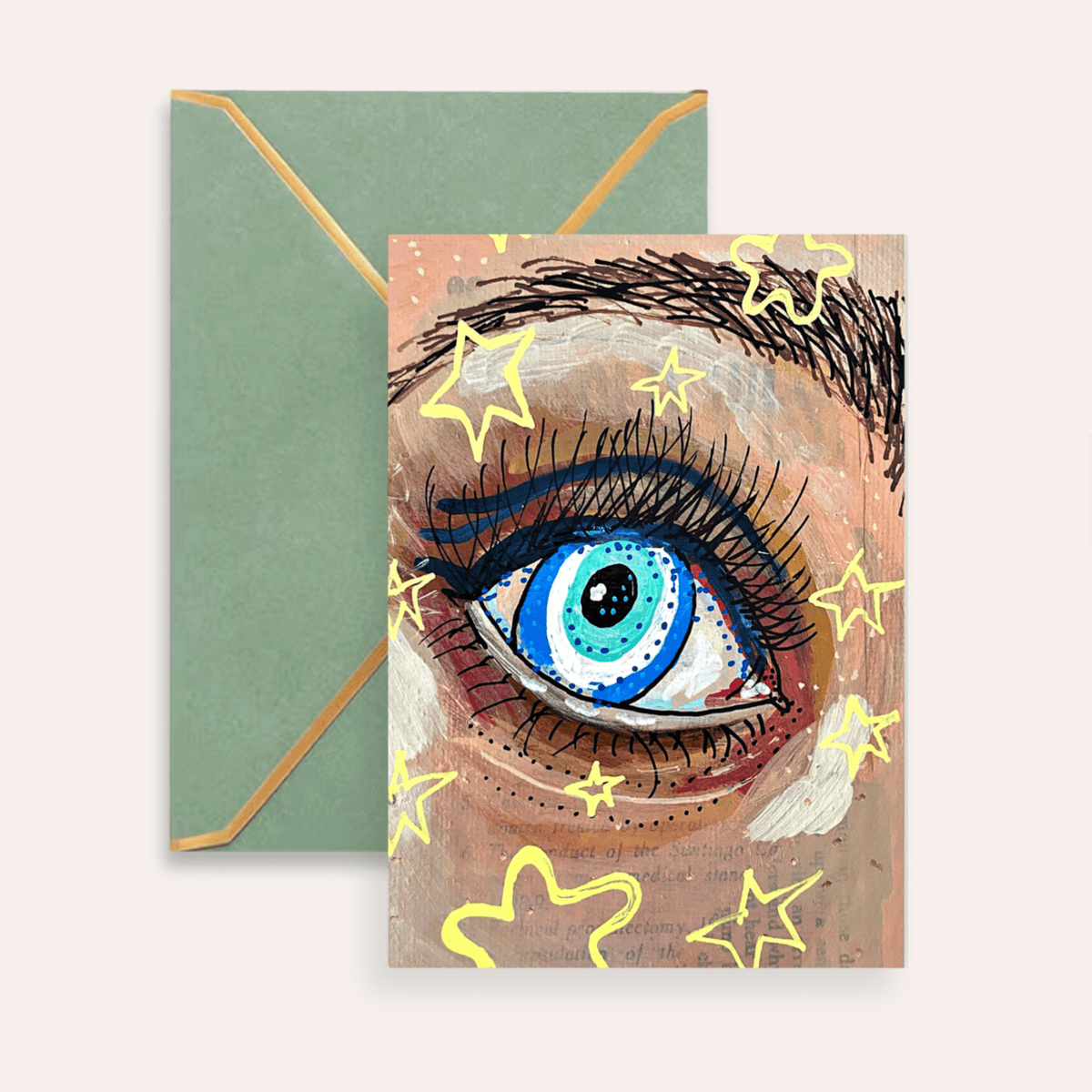 Seeing Stars Fine Art Greeting Card - Starry Skies Austin