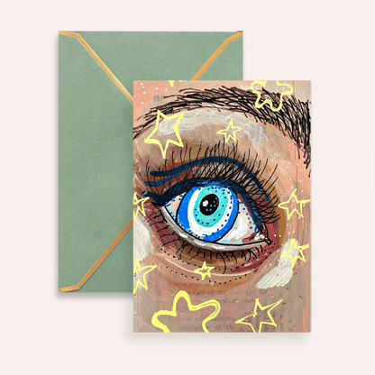 Seeing Stars Fine Art Greeting Card - Starry Skies Austin