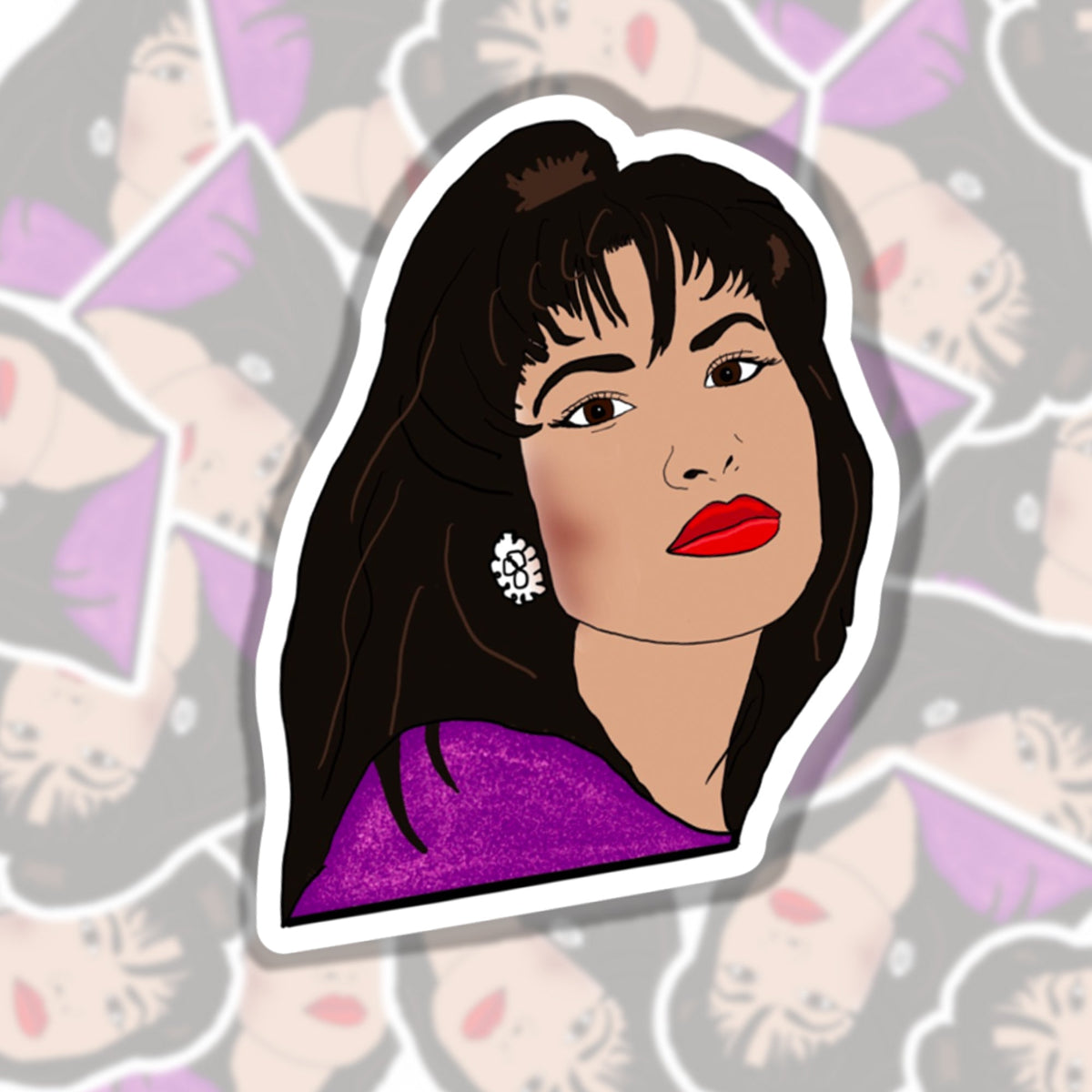 Selena Sticker - Starry Skies Austin