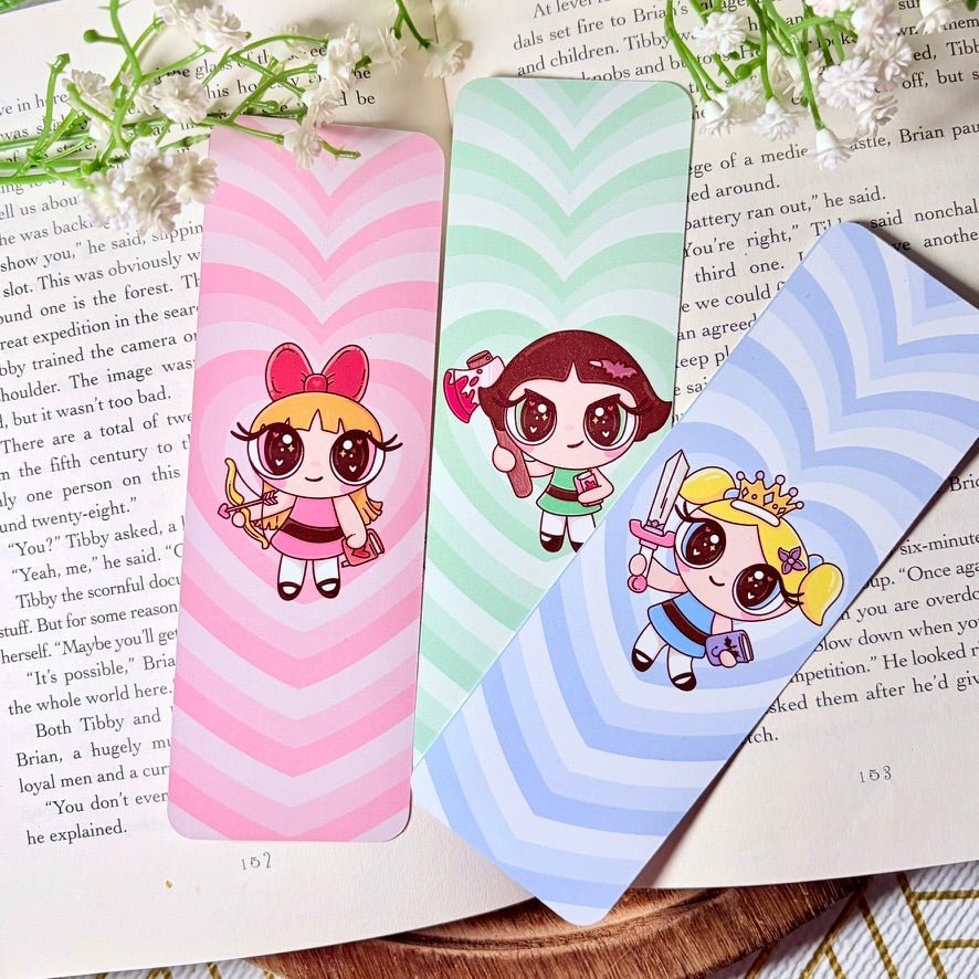 Set of 3 Girl Power Dual-Sided Matte Cardstock Bookmark - Starry Skies Austin