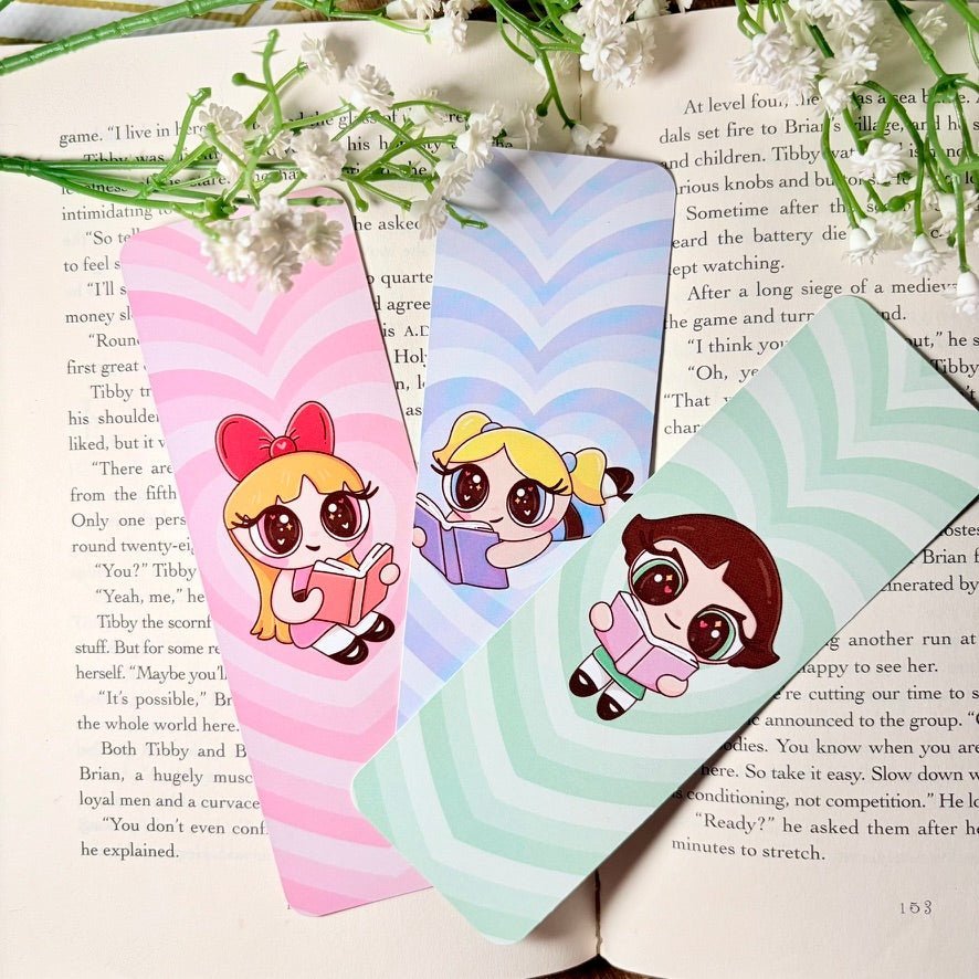 Set of 3 Girl Power Dual-Sided Matte Cardstock Bookmark - Starry Skies Austin