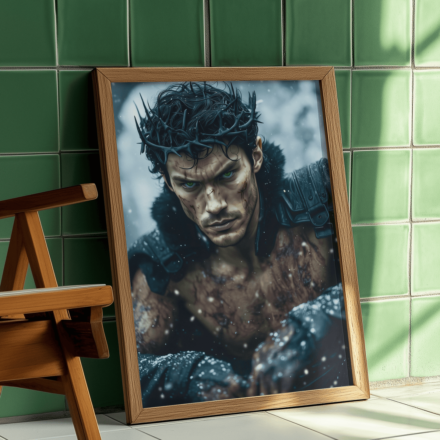 Shadow Daddies Fantasy Book Boyfriend Art Prints | Original Dark Romance Artwork - Starry Skies Austin