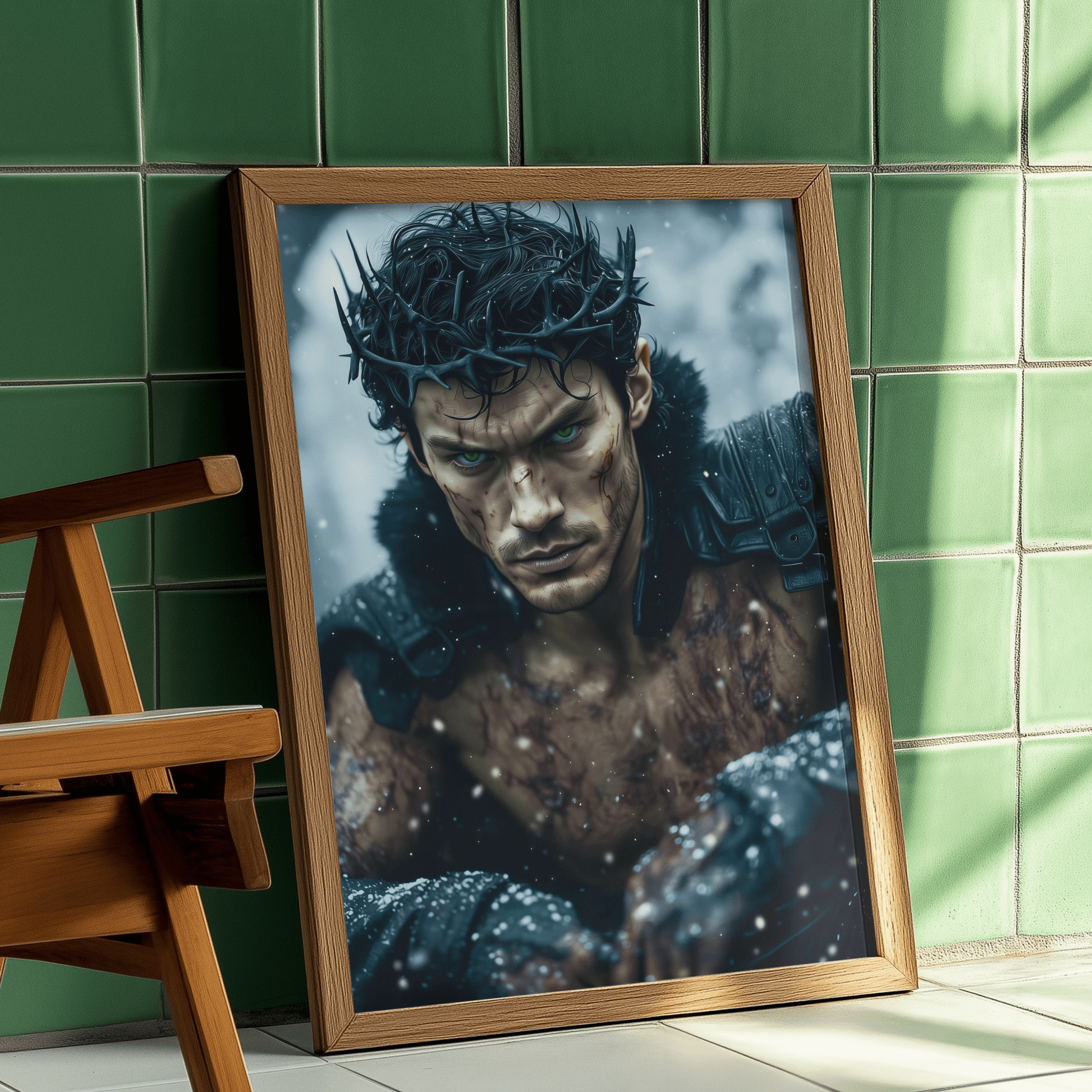 Shadow Daddies Fantasy Book Boyfriend Art Prints | Original Dark Romance Artwork - Starry Skies Austin