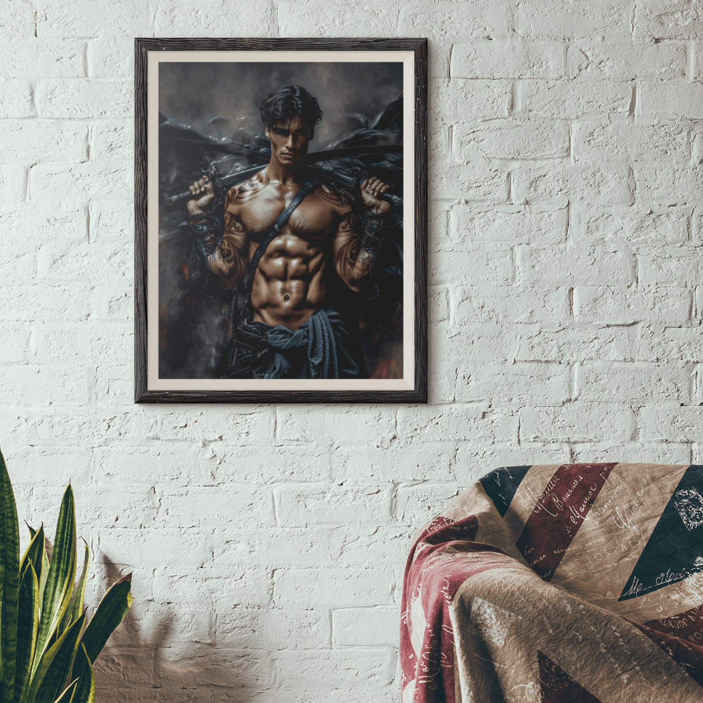 Shadow Daddies Fantasy Book Boyfriend Art Prints | Original Dark Romance Artwork - Starry Skies Austin