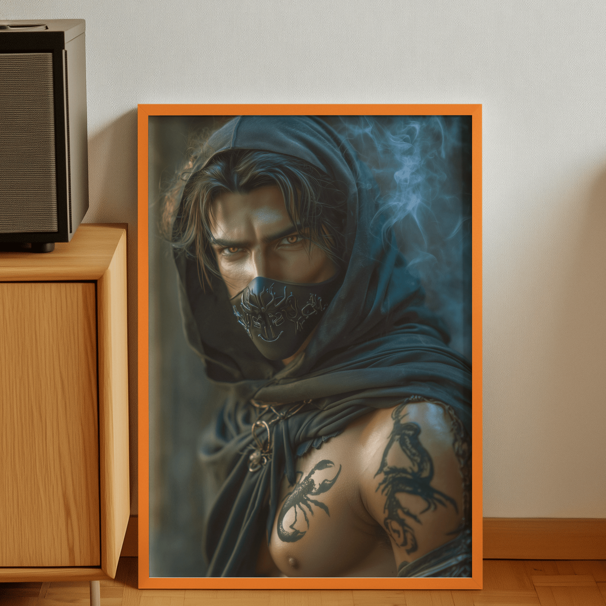Shadow Daddies Fantasy Book Boyfriend Art Prints | Original Dark Romance Artwork - Starry Skies Austin